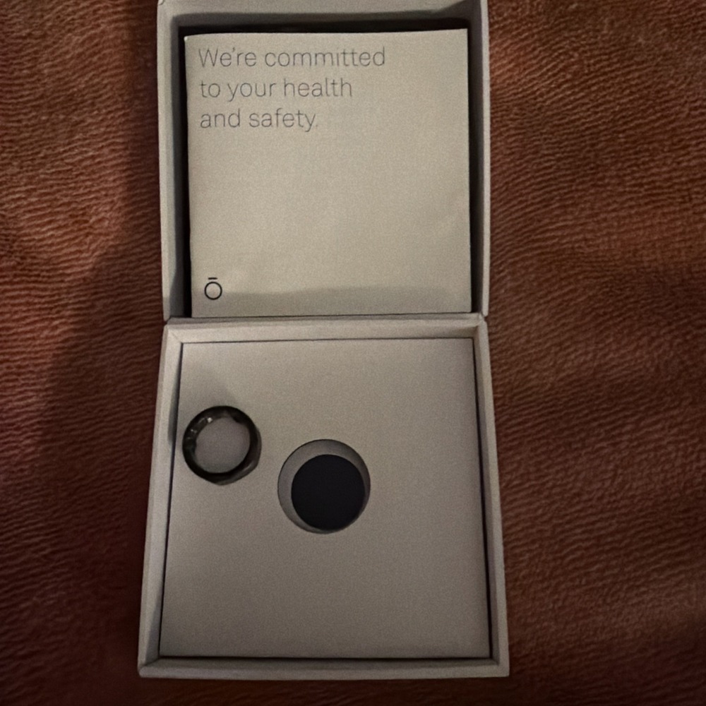 Oura Ring Gen 3 Size 9 Heritage Stealth Activity Tracker JZ90-1004-09